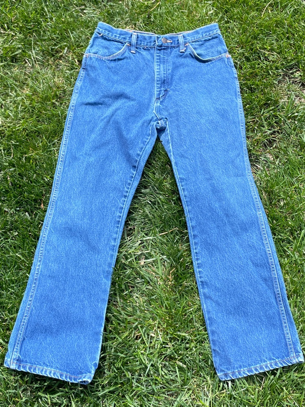 Vintage 80s Rustler Regular Fit Bootcut Jeans Made in USA 33x30